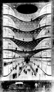 Desenho sobre o projeto de Alfredo Mathias.